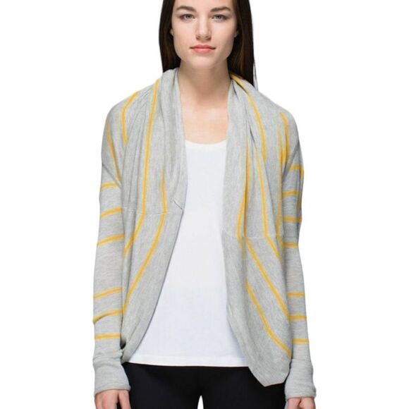 Lululemon Twist and Wrap Sweater ￼ - Picture 1 of 11